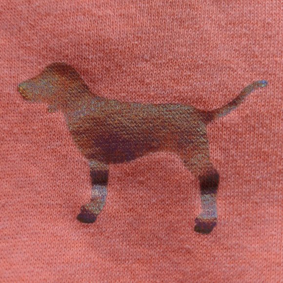 Victoria's Secret PINK orange hoodie (size s) - Picture 4 of 4